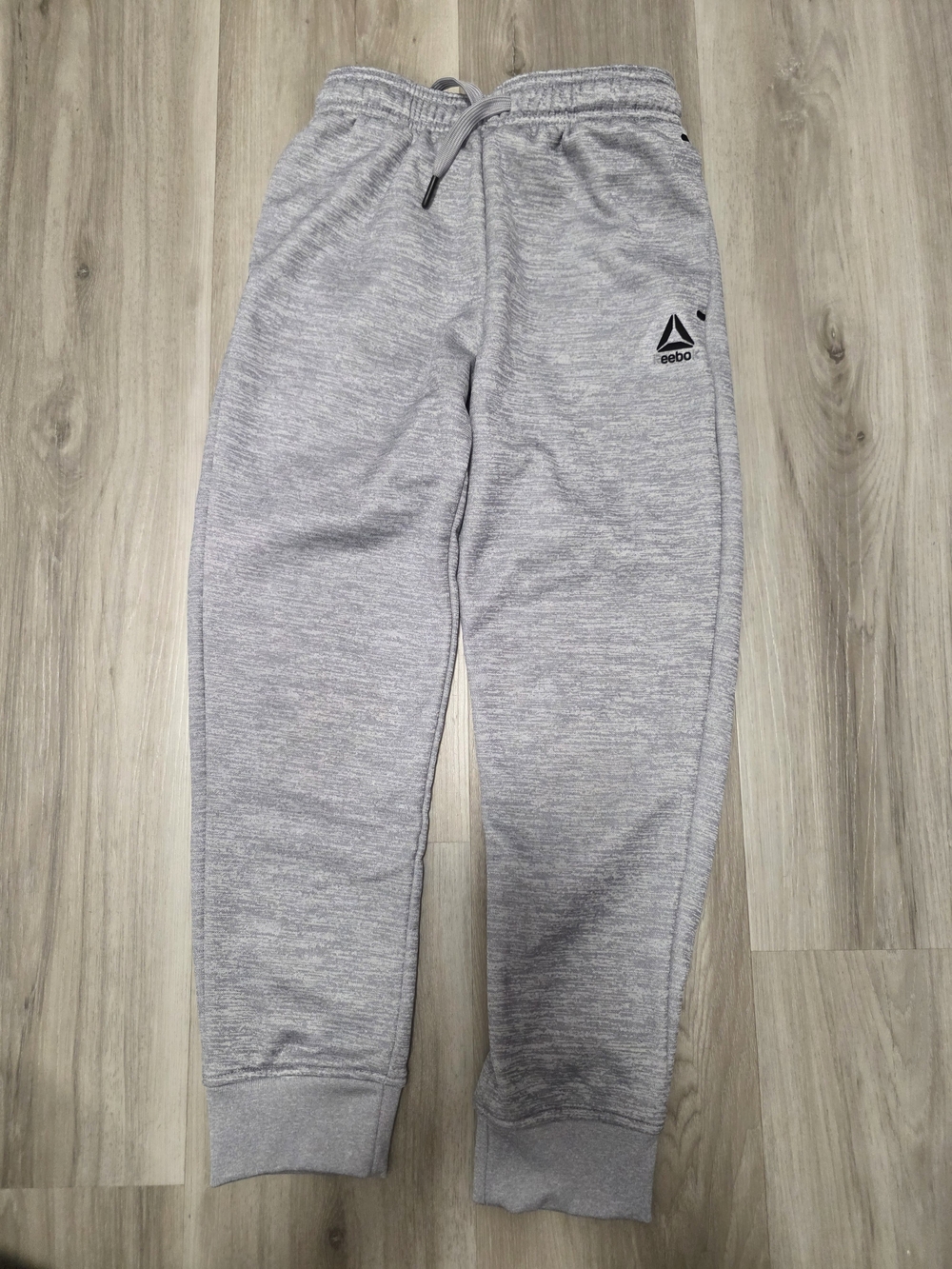 Reebok Light Gray Kids Jogger Sweatpants